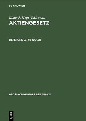 Hirte / Hasselbach | §§ 300-310 | E-Book | sack.de
