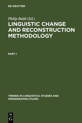 Baldi | Linguistic Change and Reconstruction Methodology | E-Book | sack.de