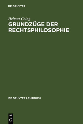 Coing | Grundzüge der Rechtsphilosophie | E-Book | sack.de