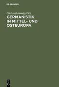 König |  Germanistik in Mittel- und Osteuropa | eBook | Sack Fachmedien