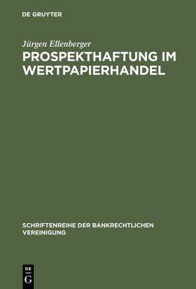 Ellenberger | Prospekthaftung im Wertpapierhandel | E-Book | sack.de