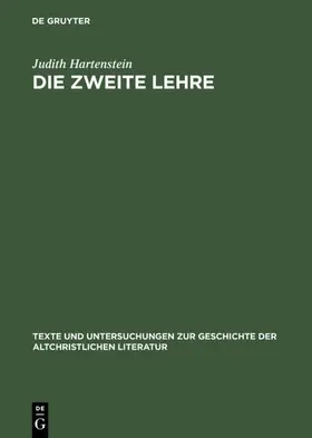 Hartenstein |  Die Zweite Lehre | eBook | Sack Fachmedien
