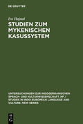 Hajnal |  Studien zum mykenischen Kasussystem | eBook | Sack Fachmedien