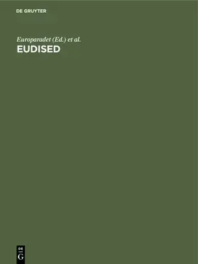 Europaradet |  Eudised | eBook | Sack Fachmedien