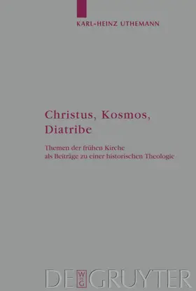 Uthemann | Christus, Kosmos, Diatribe | E-Book | www.sack.de