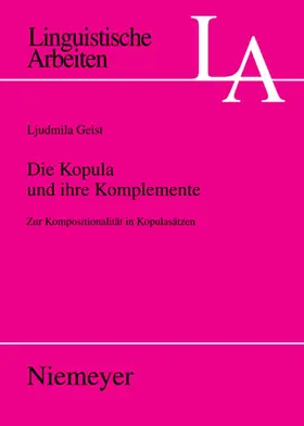 Geist |  Die Kopula und ihre Komplemente | eBook | Sack Fachmedien