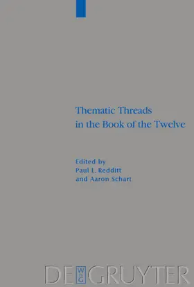 Redditt / Schart | Thematic Threads in the Book of the Twelve | E-Book | www.sack.de