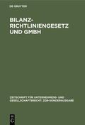  Bilanzrichtliniengesetz und GmbH | eBook | Sack Fachmedien