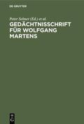 Selmer / Münch |  Gedächtnisschrift für Wolfgang Martens | eBook | Sack Fachmedien