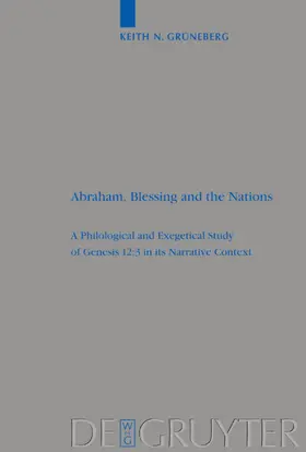 Grüneberg | Abraham, Blessing and the Nations | E-Book | www.sack.de