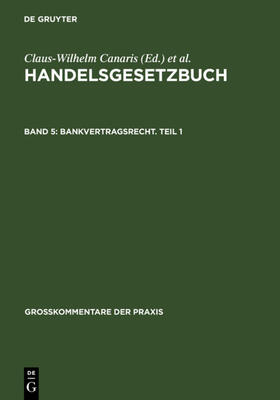 Canaris | Bankvertragsrecht. Teil 1 | E-Book | sack.de