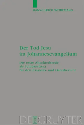 Weidemann | Der Tod Jesu im Johannesevangelium | E-Book | sack.de