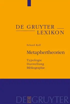 Rolf |  Metaphertheorien | eBook | Sack Fachmedien