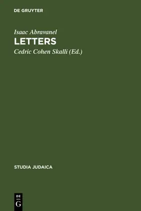 Abravanel / Cohen Skalli |  Letters | eBook | Sack Fachmedien