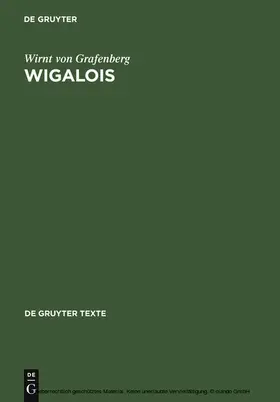 Wirnt von Grafenberg / Seelbach |  Wigalois | eBook | Sack Fachmedien