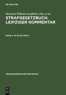 Laufhütte / Rönnau / Rissing-van Saan | Strafgesetzbuch. Leipziger Kommentar | E-Book | sack.de