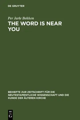 Bekken | The Word is Near You | E-Book | www.sack.de
