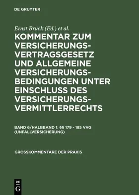 Wagner | §§ 179 - 185 VVG (Unfallversicherung) | E-Book | sack.de