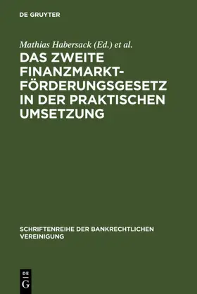 Das Zweite Finanzmarktförderungsgesetz in der praktischen Umsetzung | E-Book | www.sack.de
