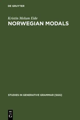 Eide | Norwegian Modals | E-Book | sack.de