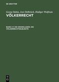 Dahm / Delbrück / Wolfrum |  Die Grundlagen. Die Völkerrechtssubjekte | eBook | Sack Fachmedien