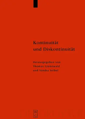 Grünewald / Seibel | Kontinuität und Diskontinuität | E-Book | sack.de