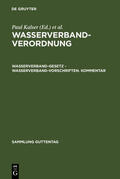 Kaiser / Linckelmann / Schleberger |  Wasserverbandverordnung | eBook | Sack Fachmedien