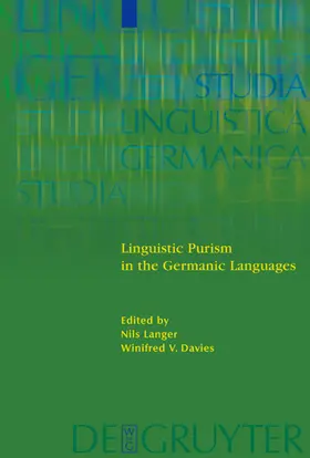 Langer / Davies | Linguistic Purism in the Germanic Languages | E-Book | www.sack.de