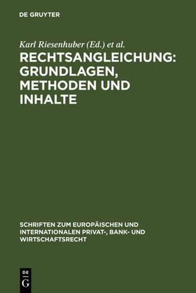 Riesenhuber / Takayama | Rechtsangleichung: Grundlagen, Methoden und Inhalte | E-Book | sack.de