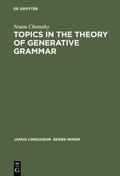 Chomsky |  Topics in the Theory of Generative Grammar | eBook | Sack Fachmedien