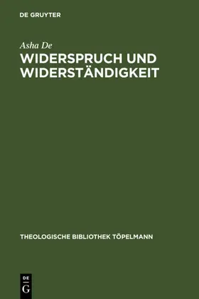 De | Widerspruch und Widerständigkeit | E-Book | www.sack.de