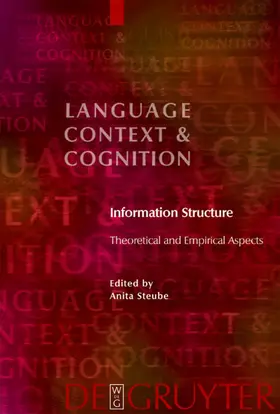 Steube | Information Structure | E-Book | sack.de