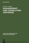 Schlüter |  Management- und Consulting-Verträge | eBook | Sack Fachmedien