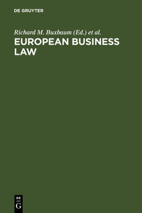 Buxbaum / Hirsch / Hopt | European Business Law | E-Book | sack.de