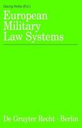Nolte |  European Military Law Systems | eBook | Sack Fachmedien