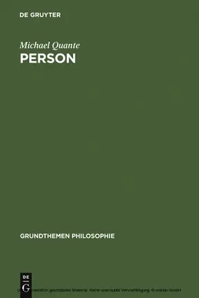 Quante |  Person | eBook | Sack Fachmedien