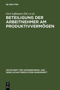 Laßmann / Schwark |  Beteiligung der Arbeitnehmer am Produktivvermögen | eBook | Sack Fachmedien