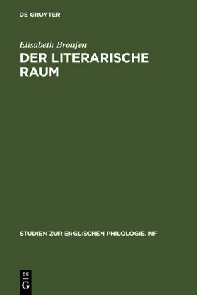 Bronfen |  Der literarische Raum | eBook | Sack Fachmedien