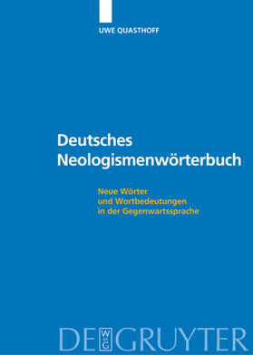 Quasthoff | Deutsches Neologismenwörterbuch | E-Book | sack.de