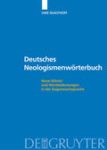 Quasthoff |  Deutsches Neologismenwörterbuch | eBook | Sack Fachmedien