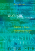 Onysko |  Anglicisms in German | eBook | Sack Fachmedien