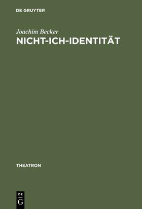 Becker | Nicht-Ich-Identität | E-Book | sack.de