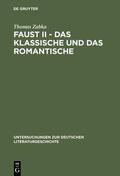 Zabka |  Faust II - Das Klassische und das Romantische | eBook | Sack Fachmedien