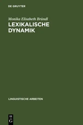 Bründl |  Lexikalische Dynamik | eBook | Sack Fachmedien