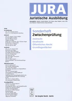 Coester-Waltjen / Ehlers / Geppert |  Zwischenprüfung | eBook | Sack Fachmedien