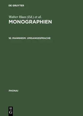 Karch | Mannheim. Umgangssprache | E-Book | www.sack.de