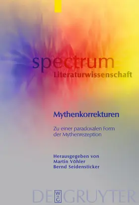 Vöhler / Seidensticker |  Mythenkorrekturen | eBook | Sack Fachmedien