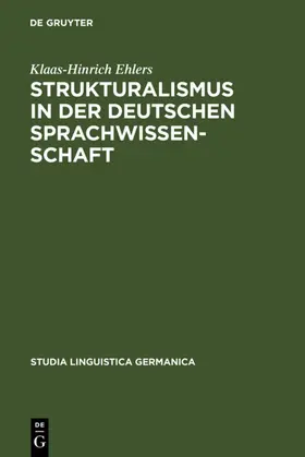 Ehlers | Strukturalismus in der deutschen Sprachwissenschaft | E-Book | www.sack.de
