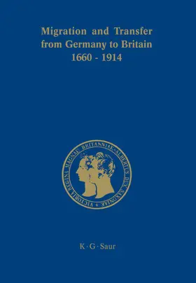 Manz / Schulte Beerbühl / Davis | Migration and Transfer from Germany to Britain 1660 to 1914 | E-Book | www.sack.de