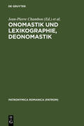  Onomastik und Lexikographie. Deonomastik | eBook | Sack Fachmedien